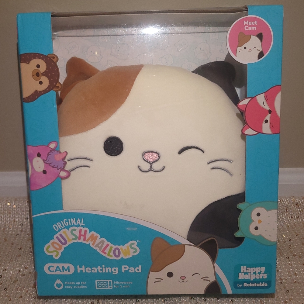 Squishmallows Cam Heating Pad New In The Box